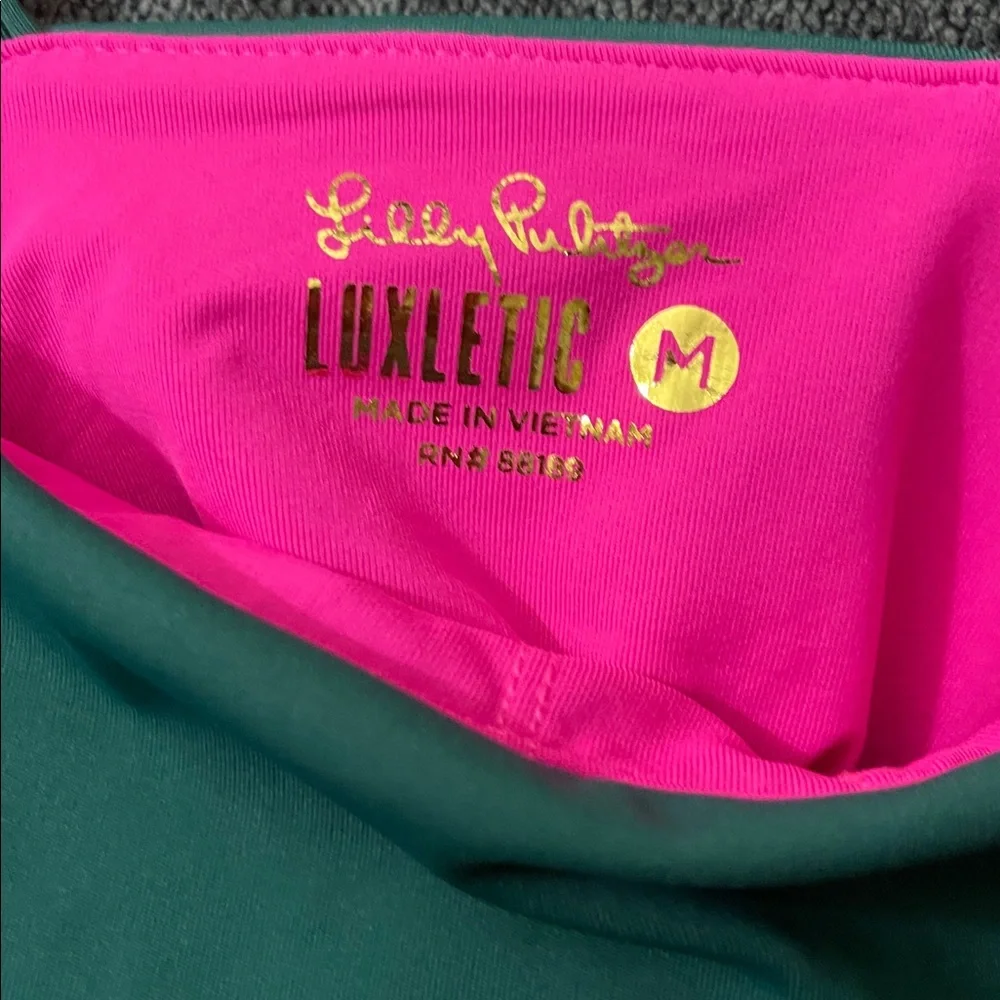 Lilly Pulitzer Luisa Scallop Sports Bra medium